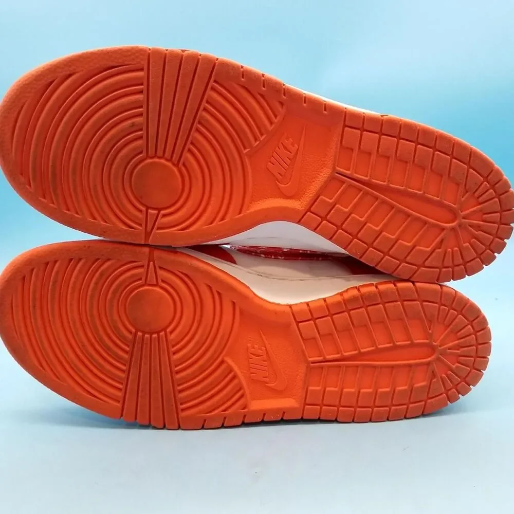 Nike Dunk Low Paisley Pack Orange Sneakers - Size 8